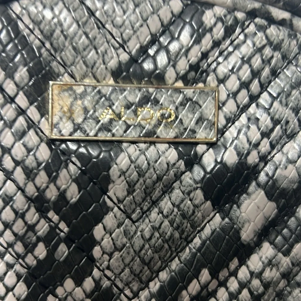 ALDO Snakeskin Backpack